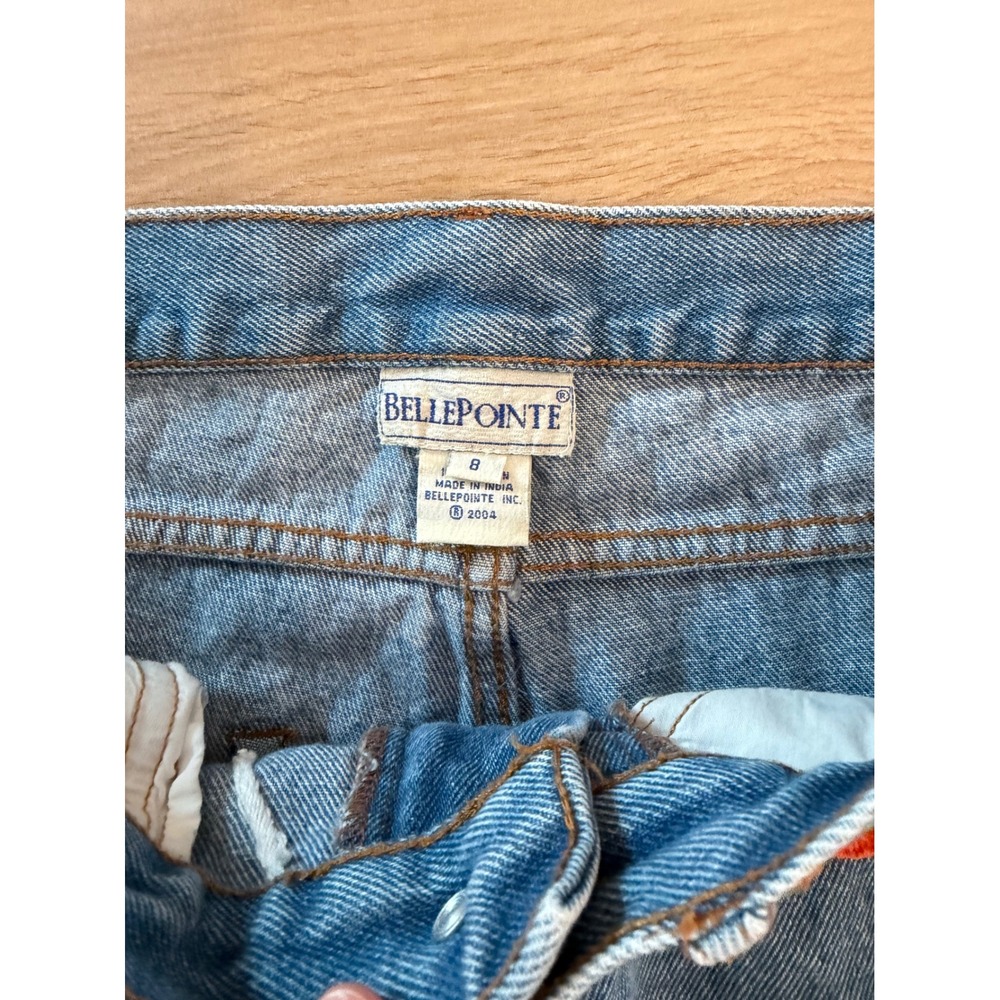 Vintage Straight Leg Women’s Jeans with Halloween Embroidery - Picture 2 of 8